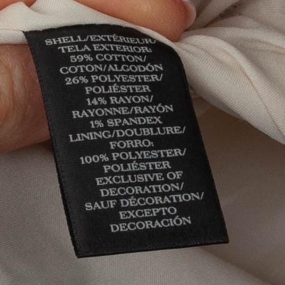 Ann Taylor Womens Petite Striped Blazer Jacket Cream Black Button Front Size 0P - Picture 6 of 9